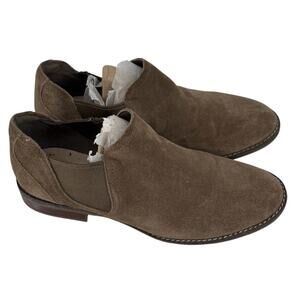 Clarks Camzin Ankle Boots Size 10 Maple Suede Slip On